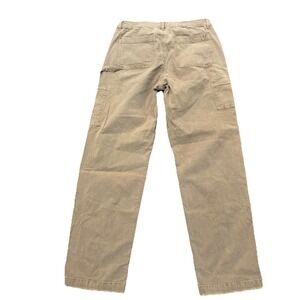American Eagle Utility Pants Womens 10 Beige Gorpcore Straight Carpenter Grunge